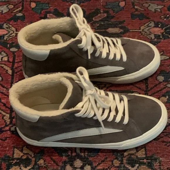 Sidewalk High-Top Sneakers: Sherpa Edition - Picture 2 of 6